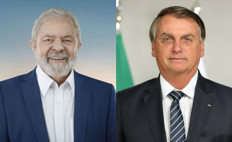 Pesquisa Datafolha indica Lula com 49% das intenções de voto, Bolsonaro tem 45%.